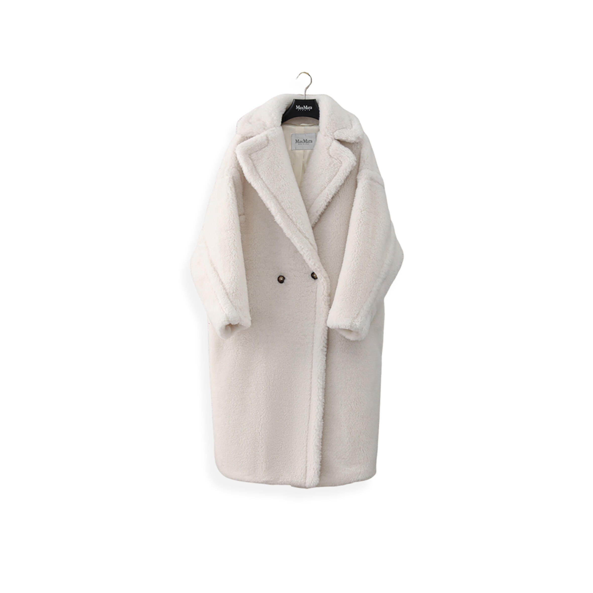 MAX MARA TEDDY BEAR ICON COAT IN ALPACA AND WOOL 1016013306002
